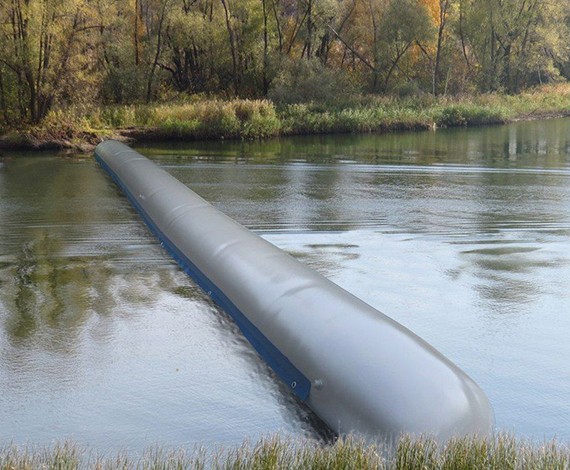 Водоналивные дамбы в Иркутске